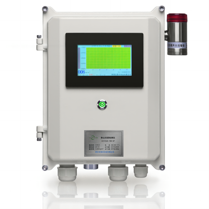 Space dust concentration detector